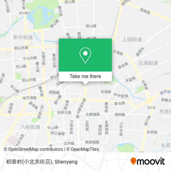 稻香村(小北关街店) map