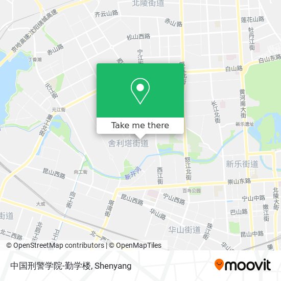 中国刑警学院-勤学楼 map