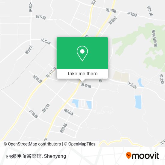 丽娜抻面酱菜馆 map
