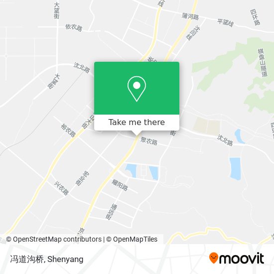 冯道沟桥 map