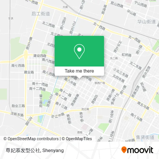 尊妃慕发型公社 map