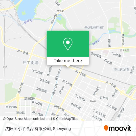 沈阳面小丫食品有限公司 map