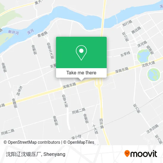 沈阳辽沈锻压厂 map