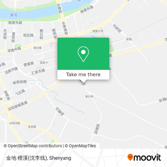 金地·檀溪(沈李线) map
