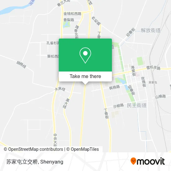 苏家屯立交桥 map