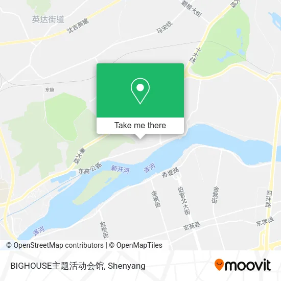 BIGHOUSE主题活动会馆 map