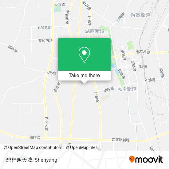 碧桂园天域 map