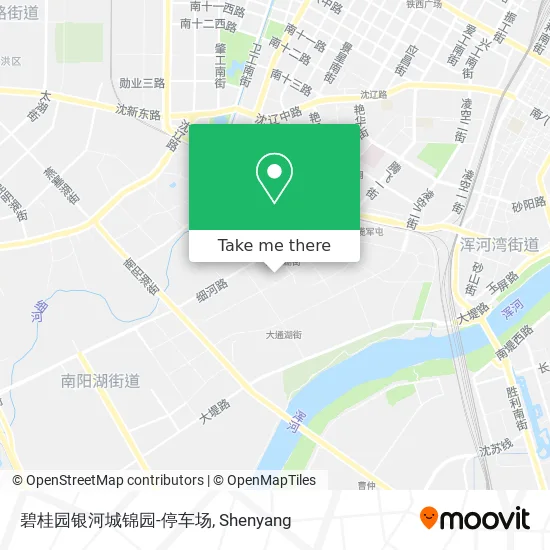 碧桂园银河城锦园-停车场 map