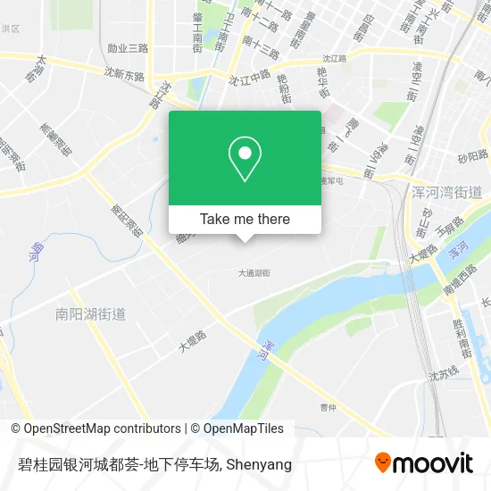 碧桂园银河城都荟-地下停车场 map