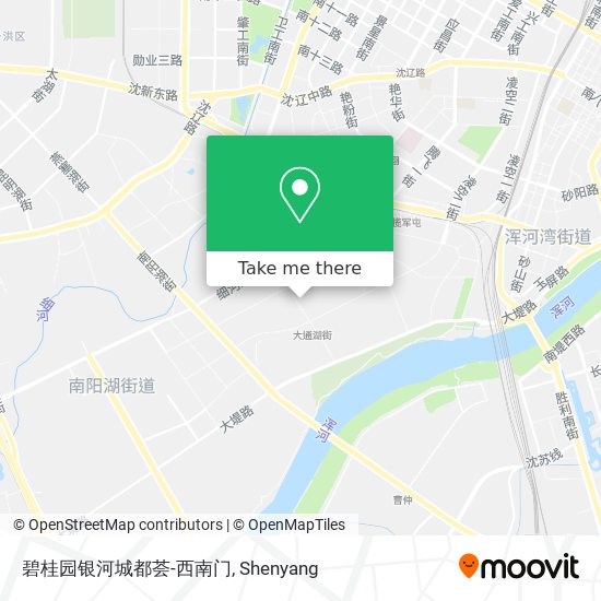 碧桂园银河城都荟-西南门 map