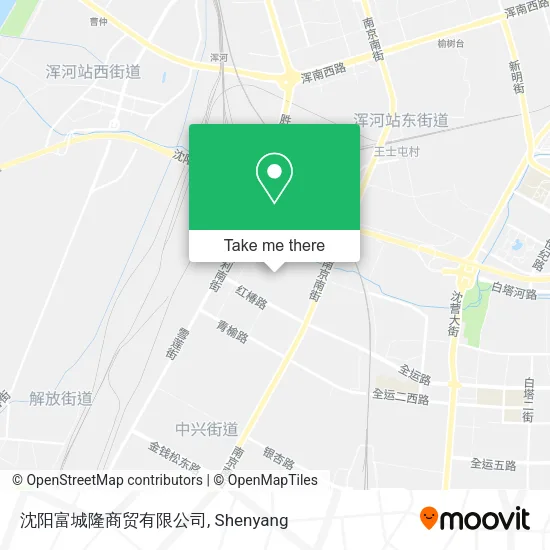 沈阳富城隆商贸有限公司 map