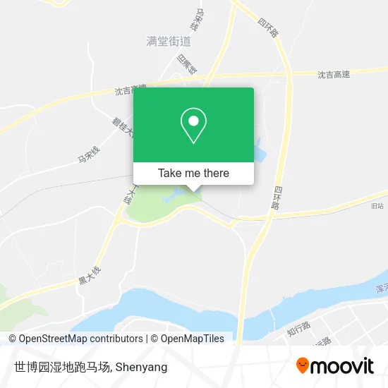 世博园湿地跑马场 map