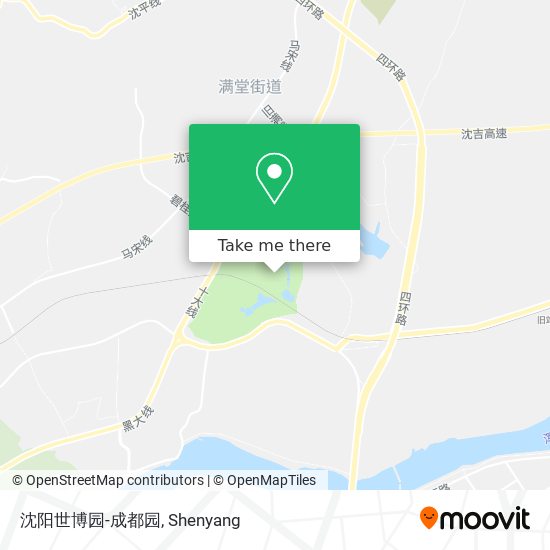 沈阳世博园-成都园 map