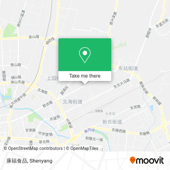 康福食品 map