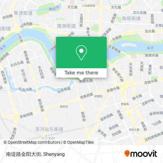 南堤路金阳大街 map