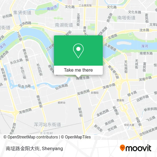 南堤路金阳大街 map