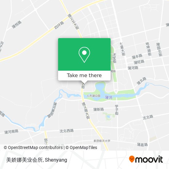 美娇娜美业会所 map
