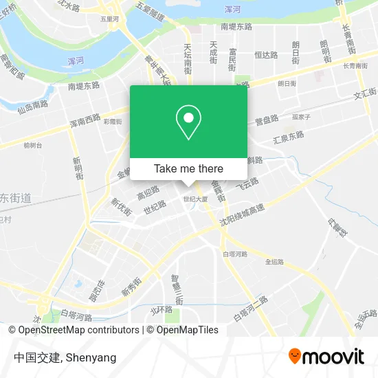中国交建 map