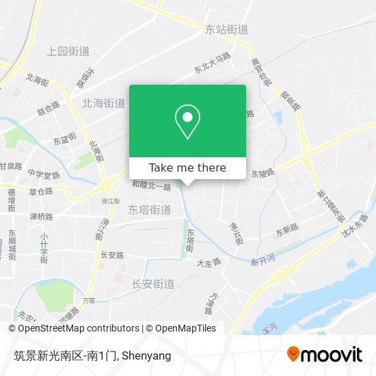 筑景新光南区-南1门 map