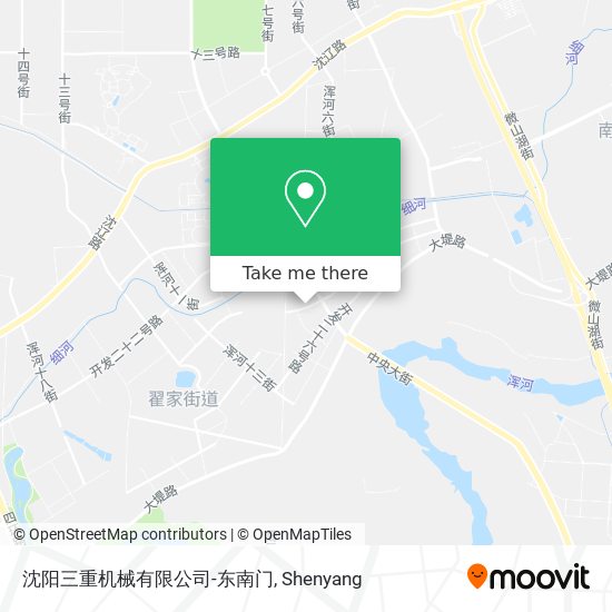 沈阳三重机械有限公司-东南门 map