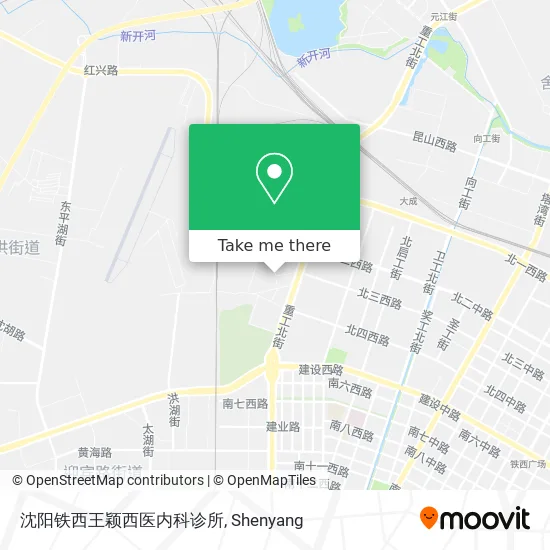 沈阳铁西王颖西医内科诊所 map