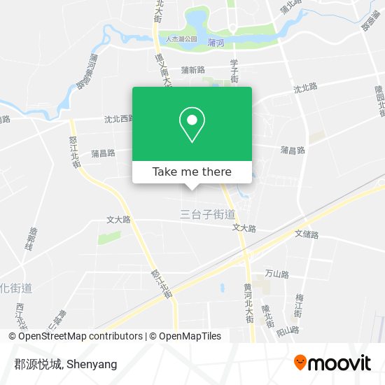郡源悦城 map