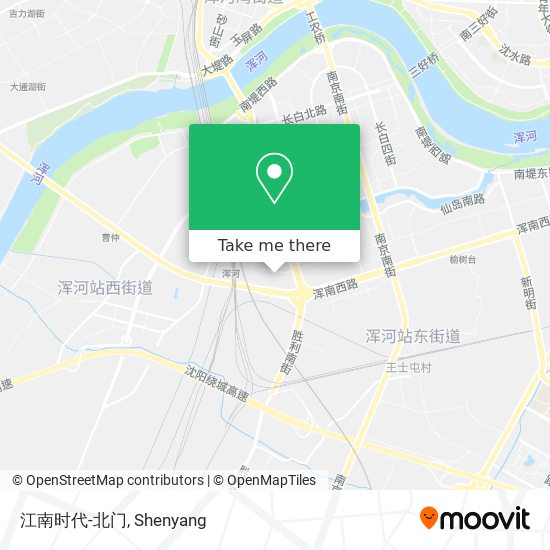 江南时代-北门 map