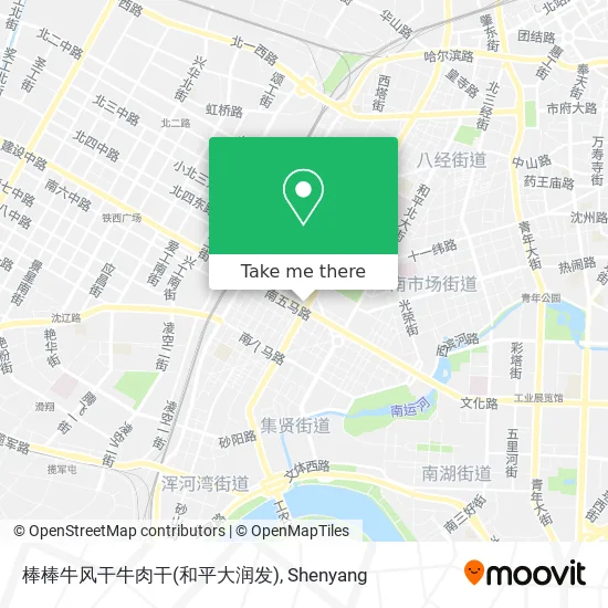 棒棒牛风干牛肉干(和平大润发) map