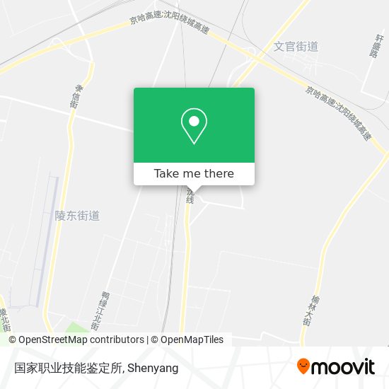 国家职业技能鉴定所 map