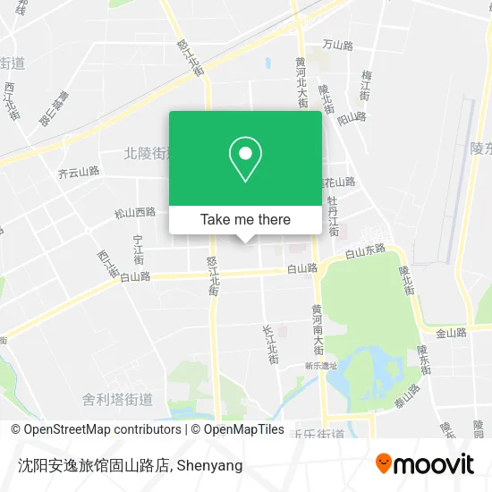 沈阳安逸旅馆固山路店 map