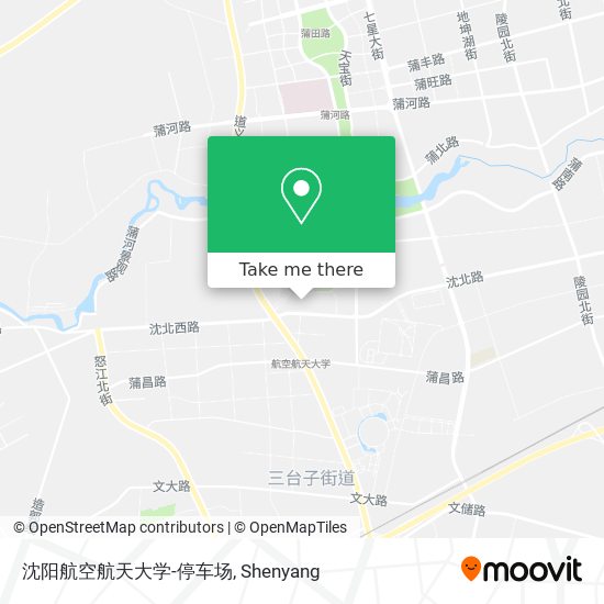 沈阳航空航天大学-停车场 map