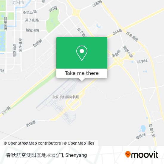 春秋航空沈阳基地-西北门 map