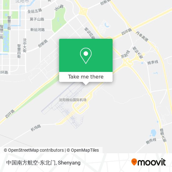 中国南方航空-东北门 map