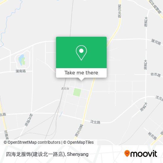 四海龙服饰(建设北一路店) map