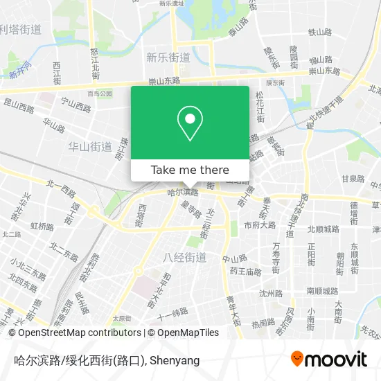 哈尔滨路/绥化西街(路口) map
