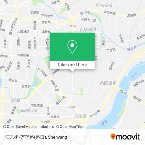江东街/万莲路(路口) map