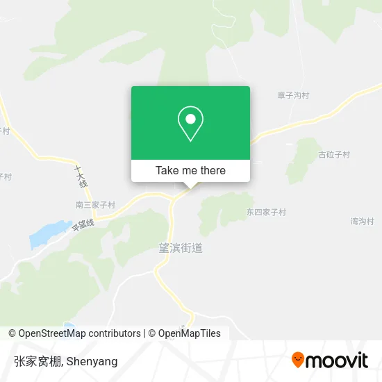 张家窝棚 map