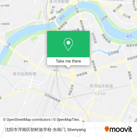 沈阳市浑南区朝鲜族学校-东南门 map