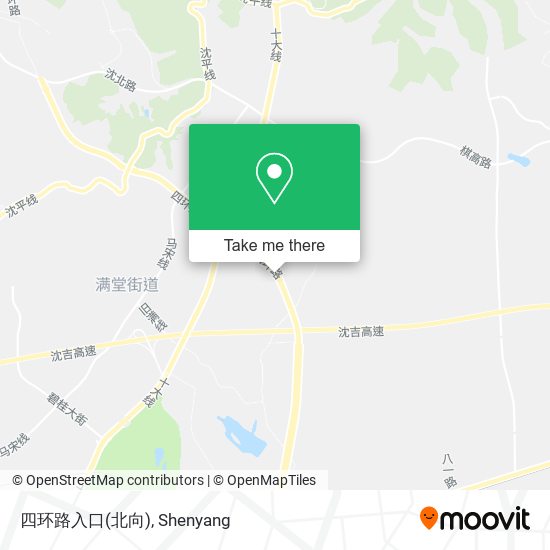 四环路入口(北向) map