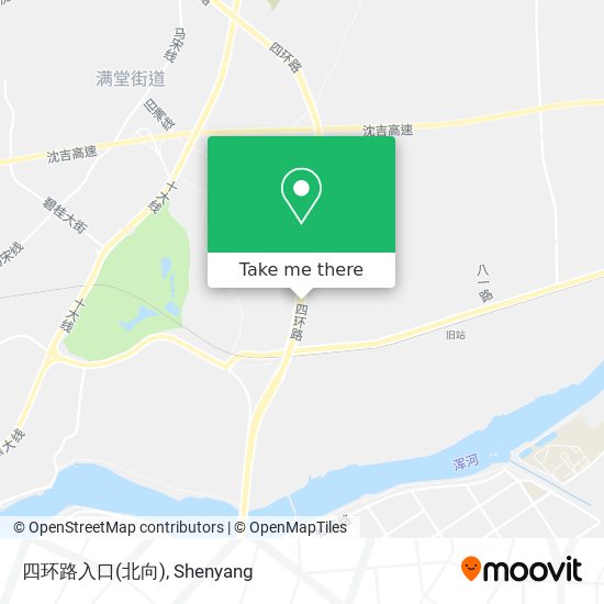 四环路入口(北向) map