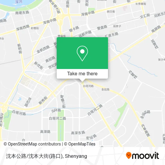 沈本公路/沈本大街(路口) map