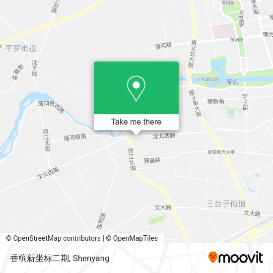 香槟新坐标二期 map