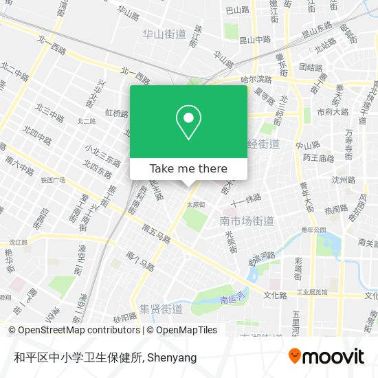 和平区中小学卫生保健所 map