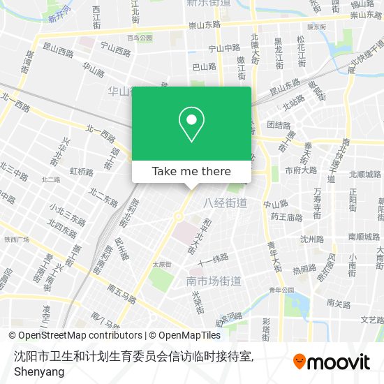 沈阳市卫生和计划生育委员会信访临时接待室 map