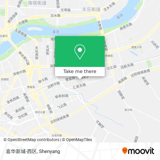 嘉华新城-西区 map