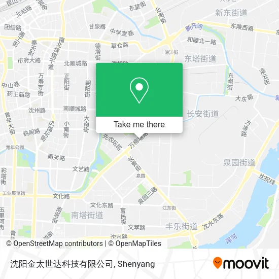 沈阳金太世达科技有限公司 map