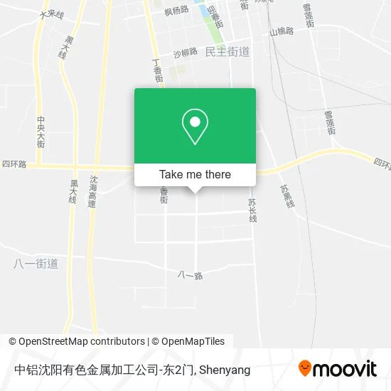 中铝沈阳有色金属加工公司-东2门 map