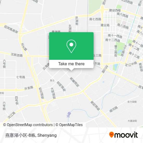 燕塞湖小区-8栋 map