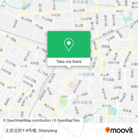 太原北街1-4号楼 map