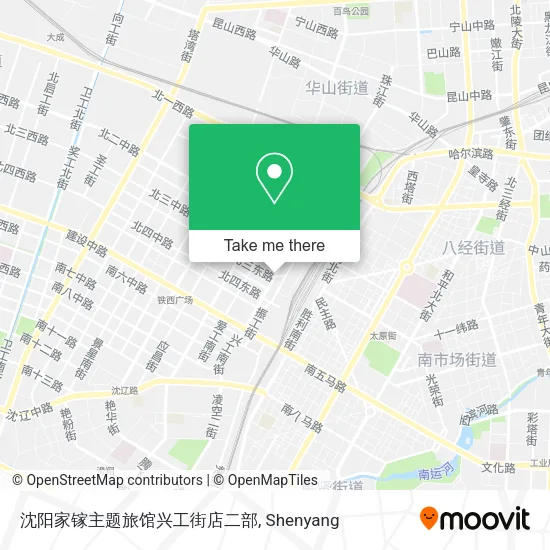 沈阳家镓主题旅馆兴工街店二部 map